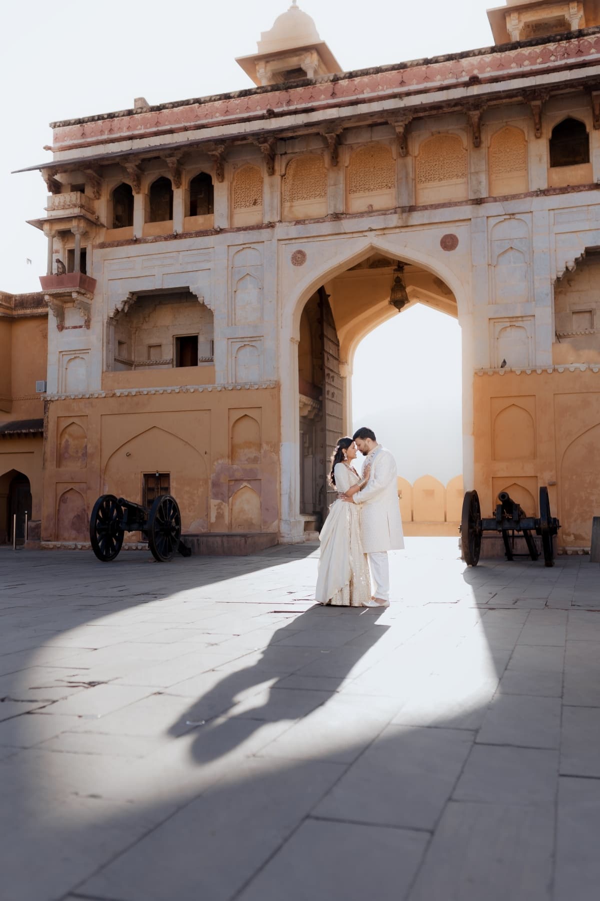 Editorial bridal portrait